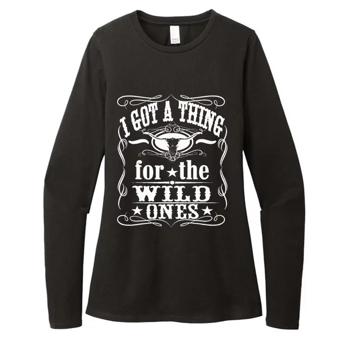 I Got A Thing For The Wild Ones Womens CVC Long Sleeve Shirt