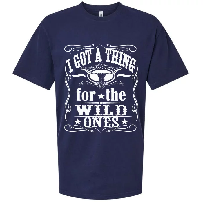 I Got A Thing For The Wild Ones Sueded Cloud Jersey T-Shirt