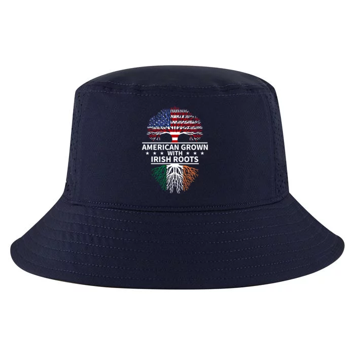 Ireland Gift American Grown Irish Roots Great Gift Cool Comfort Performance Bucket Hat