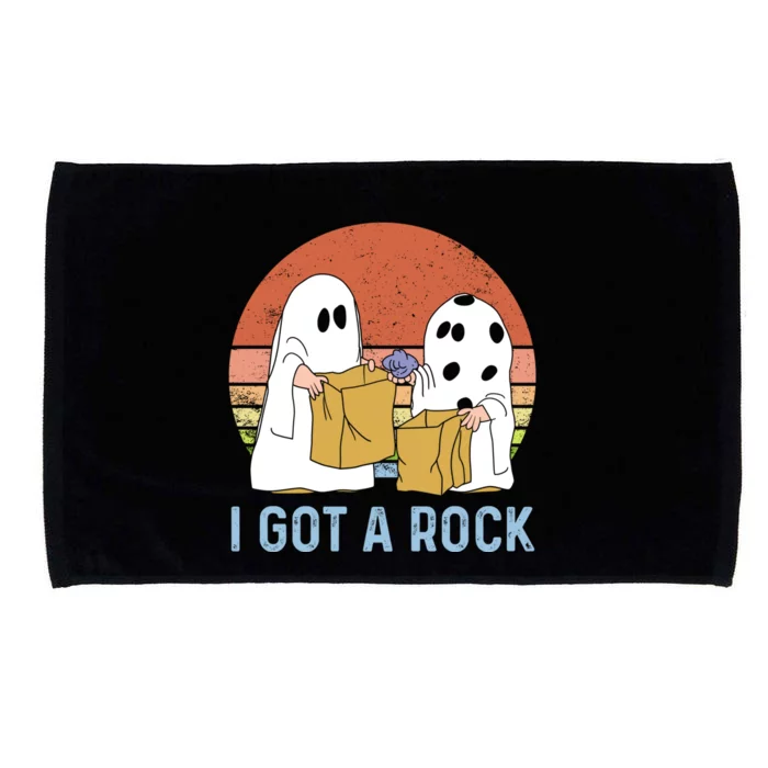 I Got A Rock Funny Halloween Gift For Halloween Season Microfiber Hand Towel