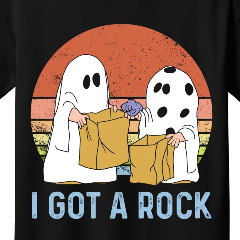 I Got A Rock Funny Halloween Gift For Halloween Season Kids T-Shirt