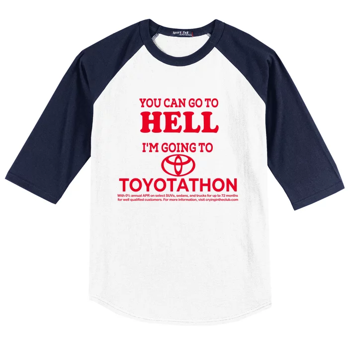 I Got A Lobotomy Done At Toyotathon Baseball Sleeve Shirt