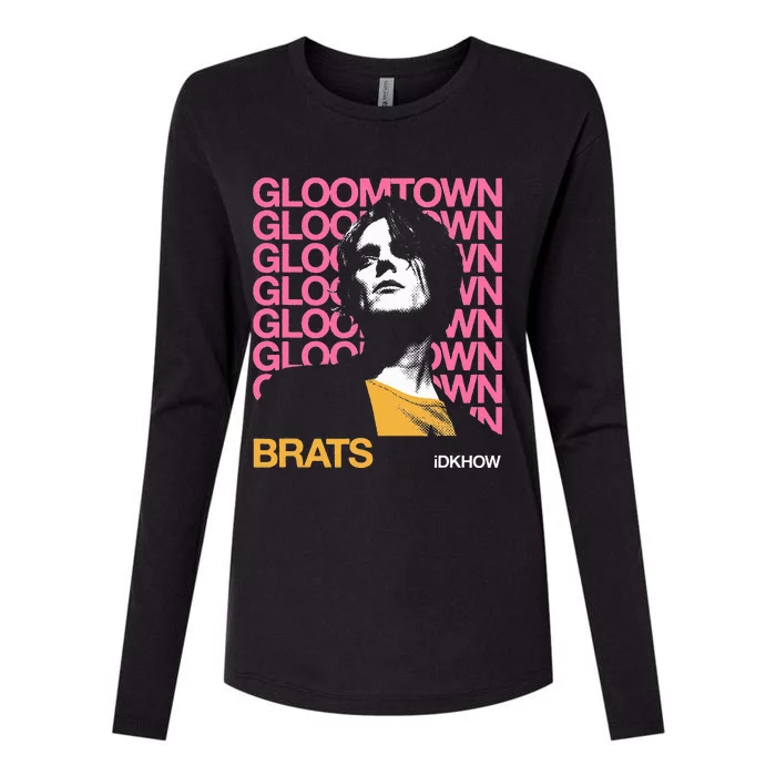 Idkhow – Gloomtown Brats Womens Cotton Relaxed Long Sleeve T-Shirt