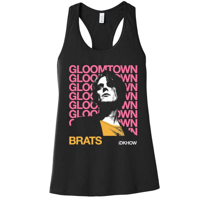 Idkhow – Gloomtown Brats Women's Racerback Tank