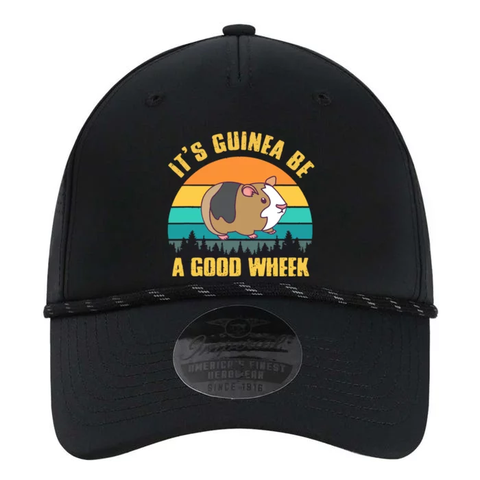 ItS Guinea Be A Good Wheek Guinea Pig Piggy Cool Gift Performance The Dyno Cap