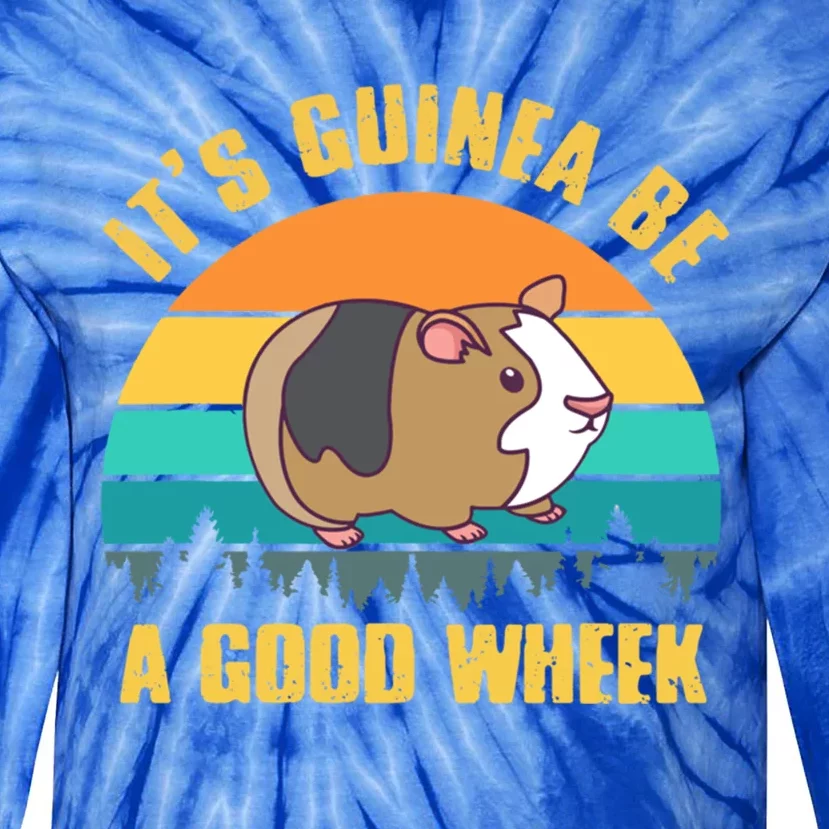 ItS Guinea Be A Good Wheek Guinea Pig Piggy Cool Gift Tie-Dye Long Sleeve Shirt