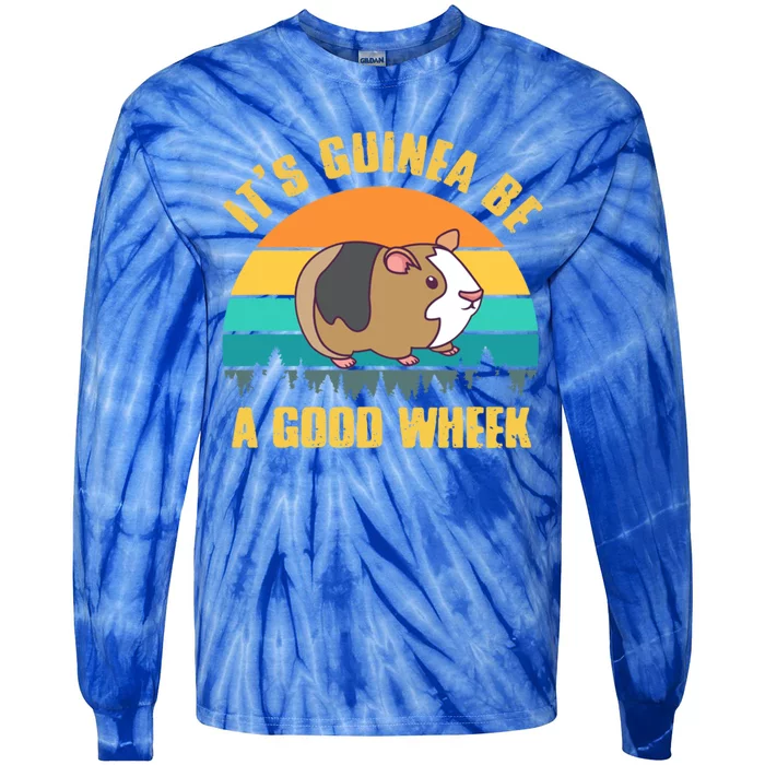 ItS Guinea Be A Good Wheek Guinea Pig Piggy Cool Gift Tie-Dye Long Sleeve Shirt