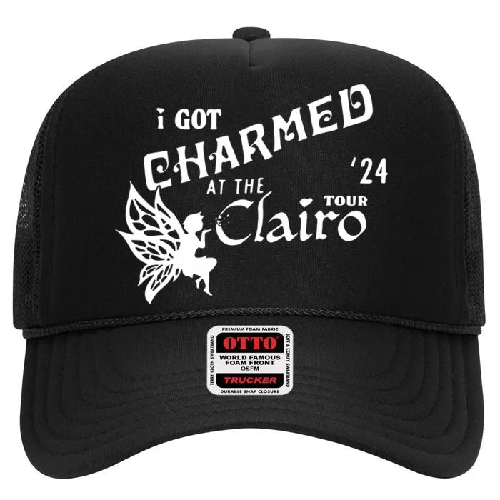 I Got Charmed At The Clairo High Crown Mesh Trucker Hat