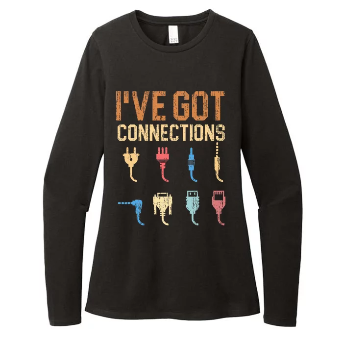 IVe Got Connections Information Technology Specialist Womens CVC Long Sleeve Shirt