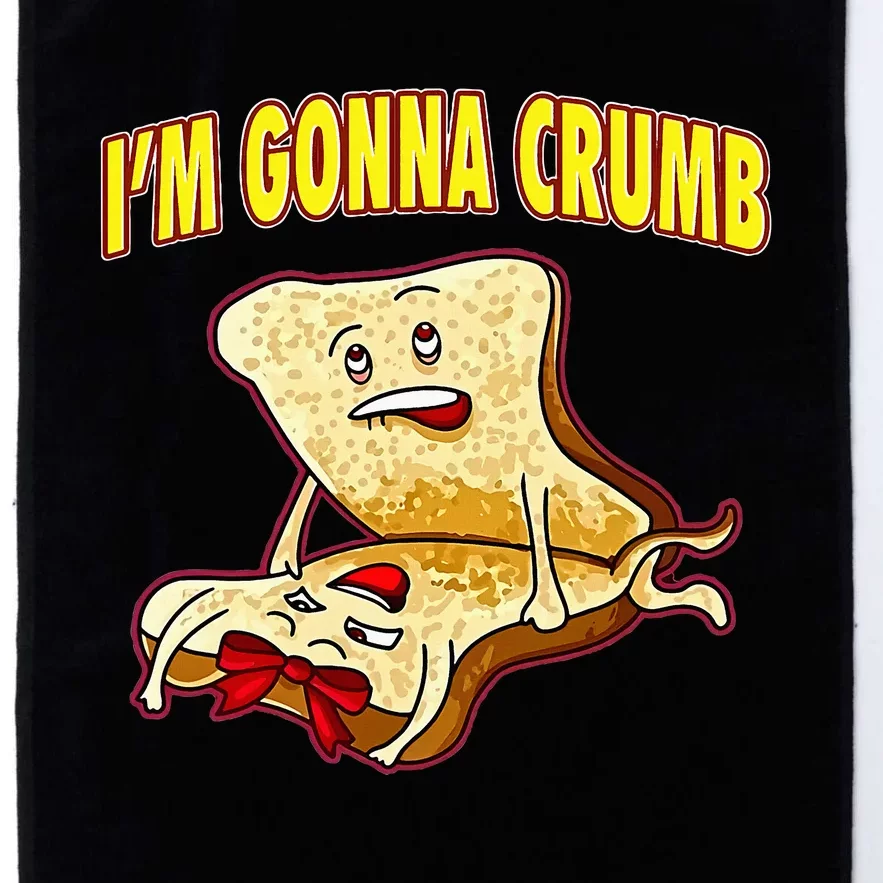 IM Gonna Crumb Adults Sandwich Platinum Collection Golf Towel