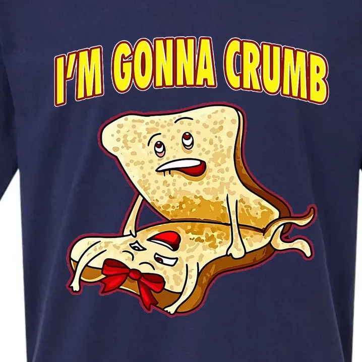 IM Gonna Crumb Adults Sandwich Sueded Cloud Jersey T-Shirt