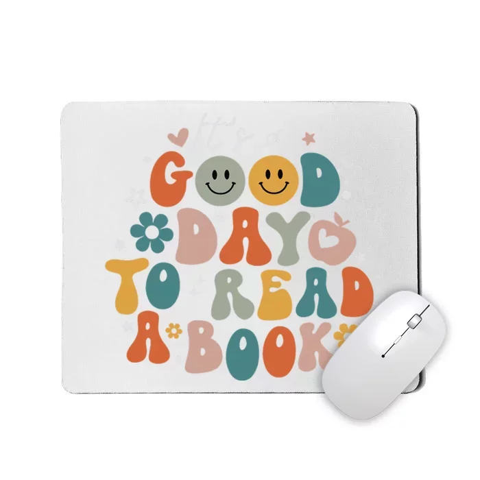 It's Good Day To Read Book Funny Library Reading Lovers Mousepad