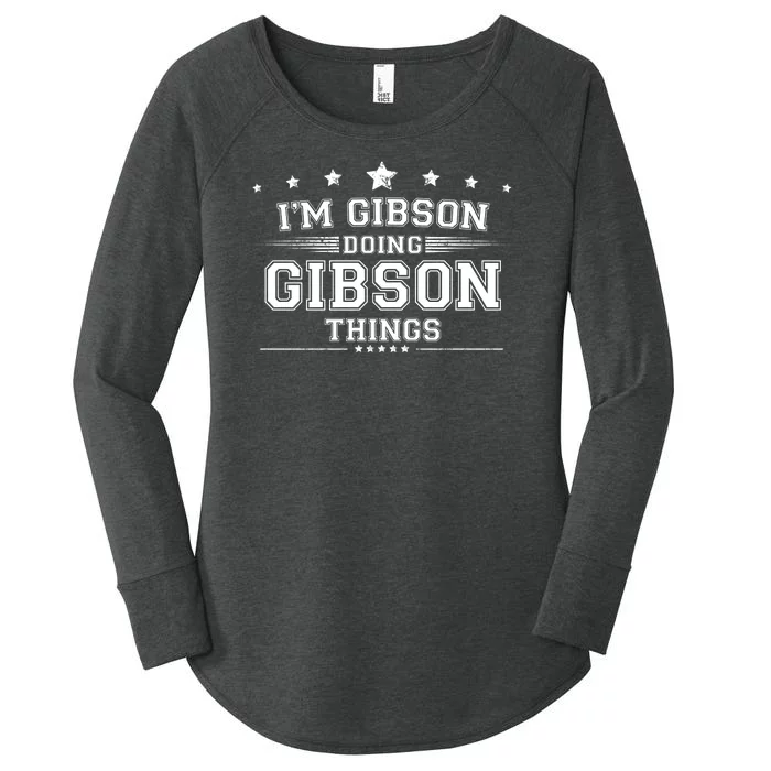 Im Gibson Doing Gibson Things Women's Perfect Tri Tunic Long Sleeve Shirt