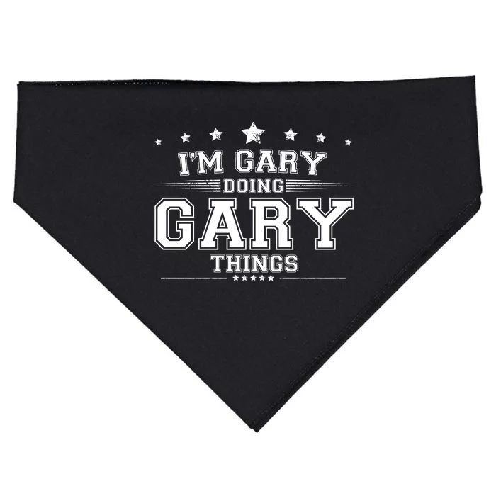 Im Gary Doing Gary Things USA-Made Doggie Bandana