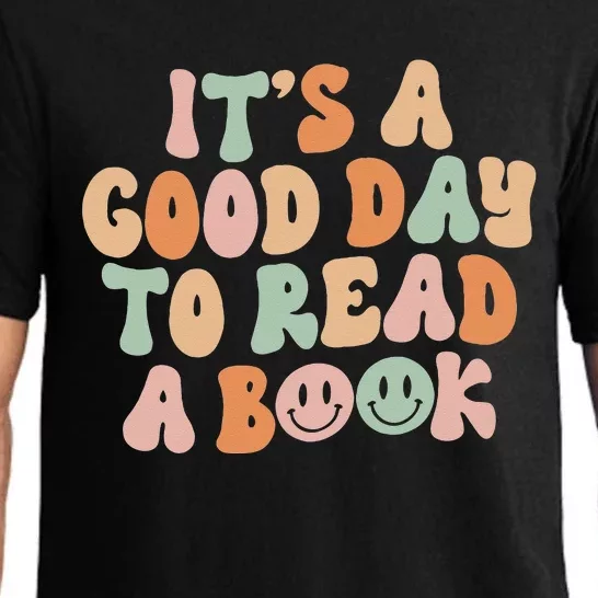 It's Good Day To Read Book Funny Library Reading Lovers Pajama Set