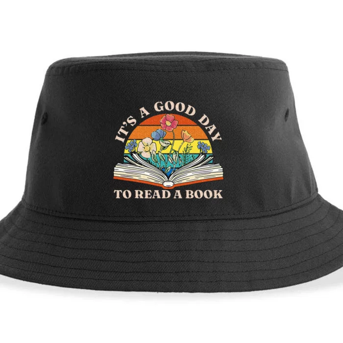 Its Good Day To Read Book Funny Library Reading Lovers Sustainable Bucket Hat