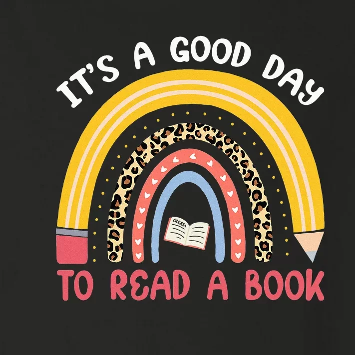 It's Good Day To Read Book Funny Library Reading Lovers Toddler Long Sleeve Shirt