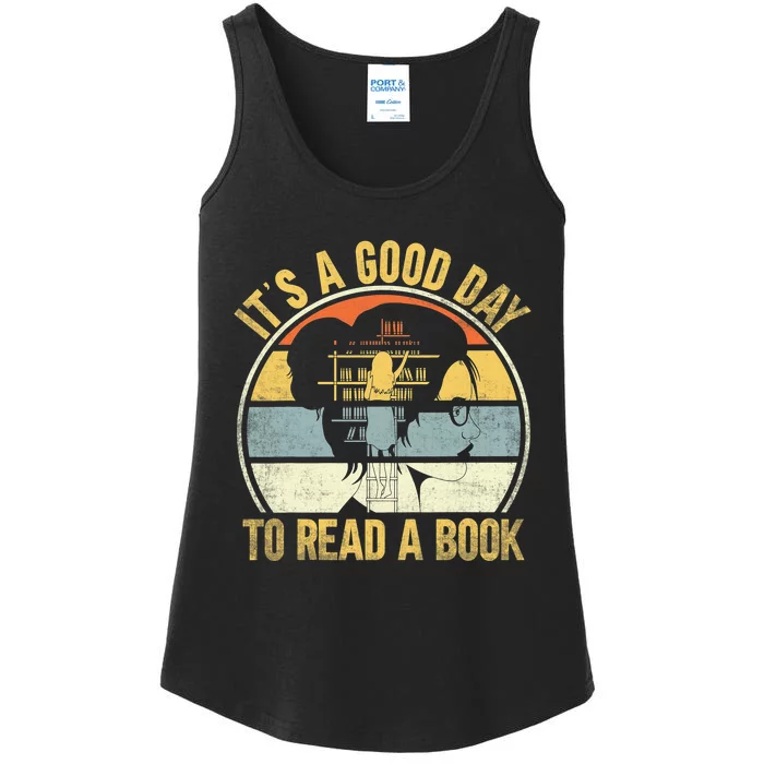 Its Good Day To Read Book Funny Book Day Shirts Ladies Essential Tank