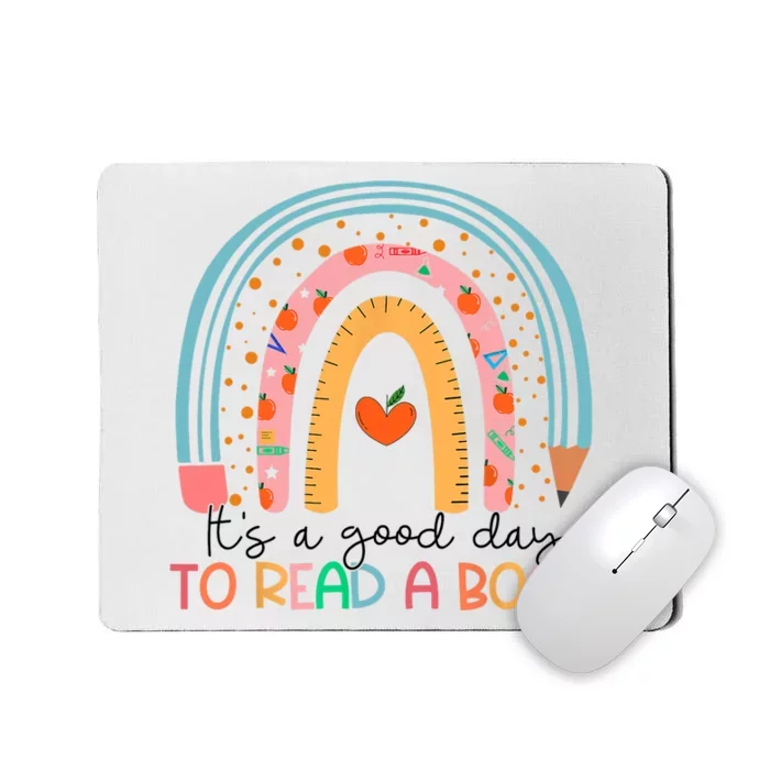 Its Good Day To Read Book Funny Library Reading Lovers Mousepad