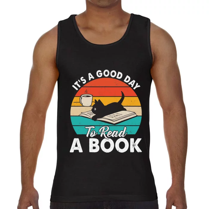 Its Good Day To Read Book Funny Library Reading Lovers Comfort Colors® Tank Top