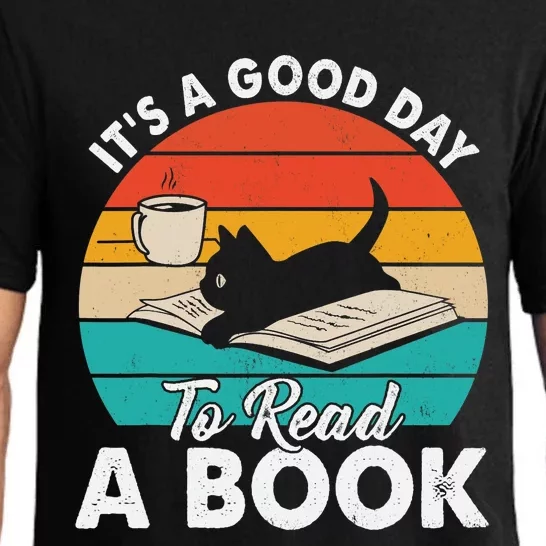 Its Good Day To Read Book Funny Library Reading Lovers Pajama Set