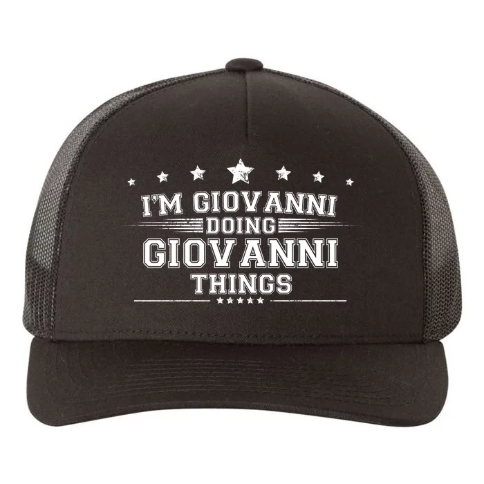 Im Giovanni Doing Giovanni Things Yupoong Adult 5-Panel Trucker Hat