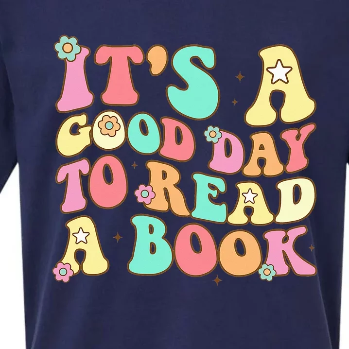 It's Good Day To Read Book Funny Library Reading Lovers Sueded Cloud Jersey T-Shirt