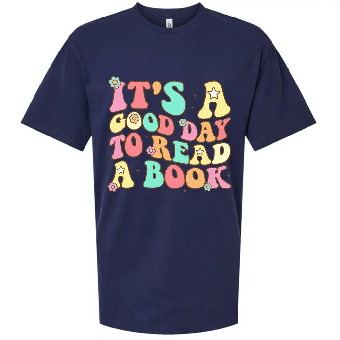 It's Good Day To Read Book Funny Library Reading Lovers Sueded Cloud Jersey T-Shirt