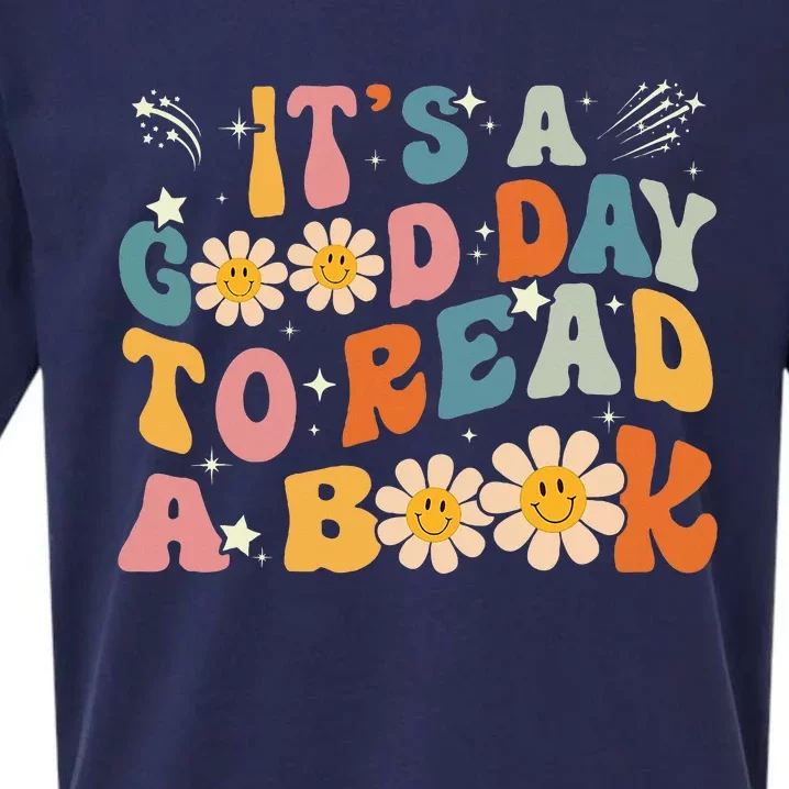 ItS Good Day To Read Book Library Reading Lovers Sueded Cloud Jersey T-Shirt