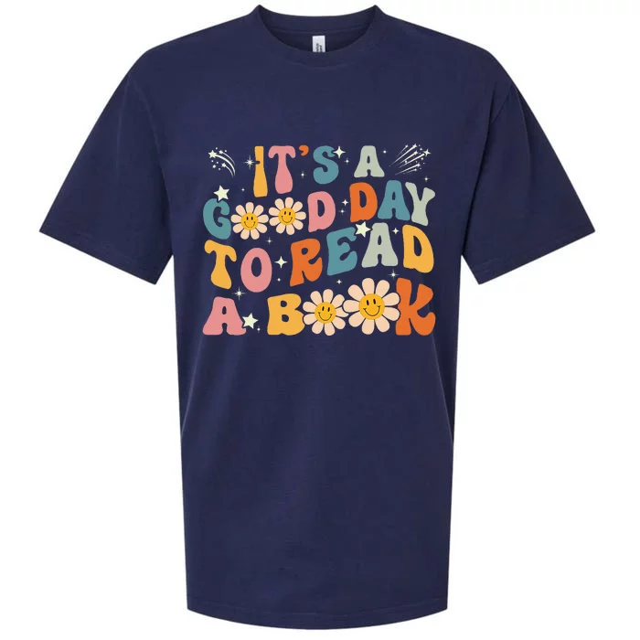 ItS Good Day To Read Book Library Reading Lovers Sueded Cloud Jersey T-Shirt