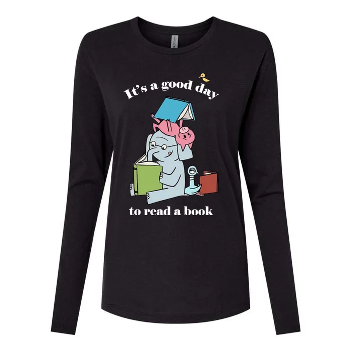 It's Good Day To Read A Book Read Across America Reading Day Book Lover Womens Cotton Relaxed Long Sleeve T-Shirt