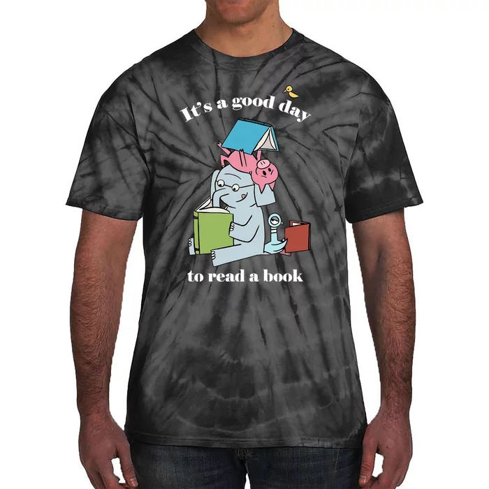 It's Good Day To Read A Book Read Across America Reading Day Book Lover Tie-Dye T-Shirt