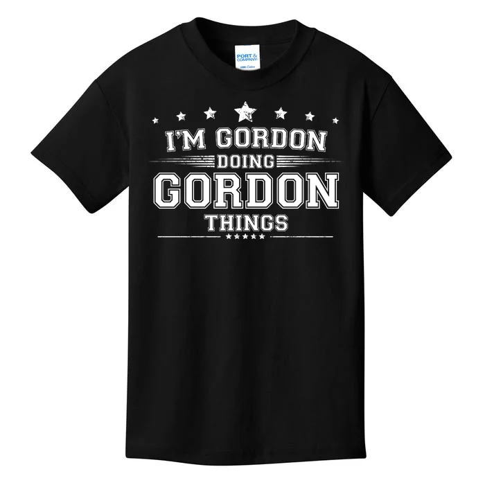 Im Gordon Doing Gordon Things Kids T-Shirt