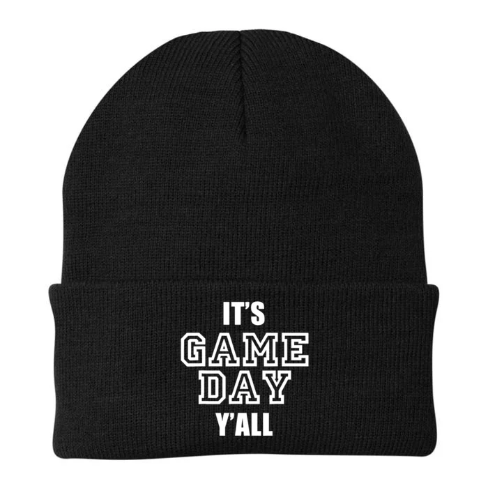 It's Game Day Y'all Funny Football Fan Tee Knit Cap Winter Beanie