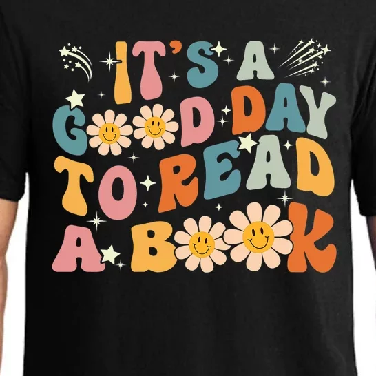 Its Good Day To Read Book Funny Library Reading Lovers Pajama Set