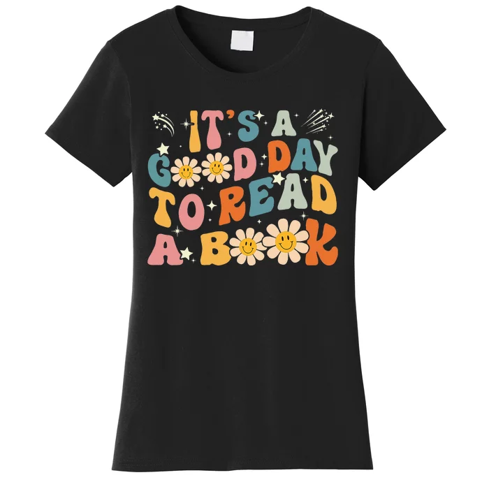 Its Good Day To Read Book Funny Library Reading Lovers Women's T-Shirt