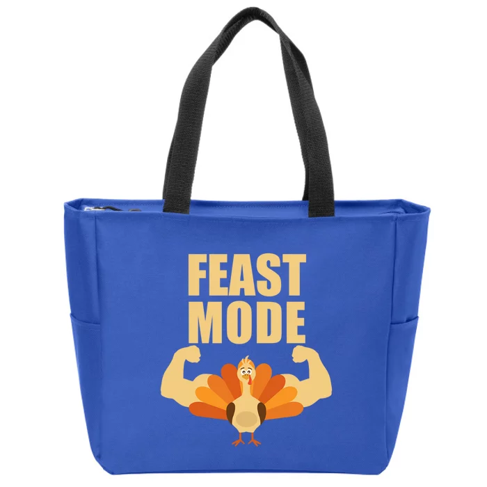 Ideal Gift For Thanksgiving Feast Mode Adult And Gift Zip Tote Bag