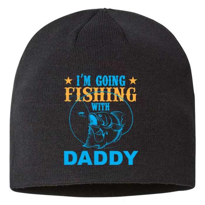 I'm Goin Fishing With Daddy 8 1/2in Sustainable Knit Beanie