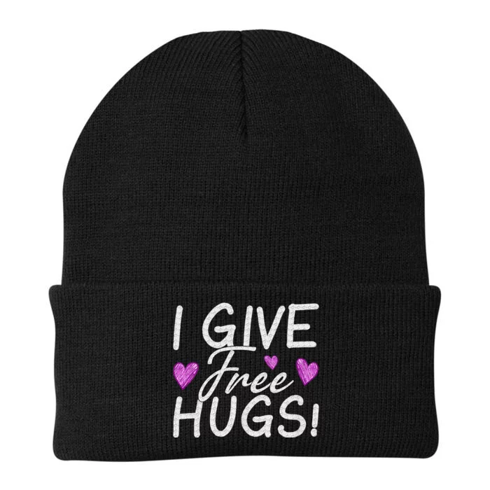 I Give Free Hugs Knit Cap Winter Beanie