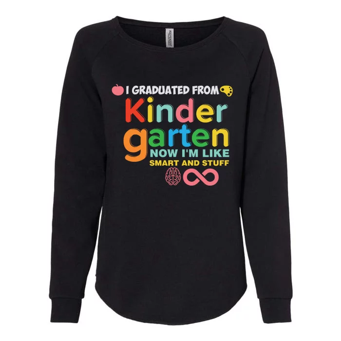 I Graduated From Kindergarten Womens California Wash Sweatshirt