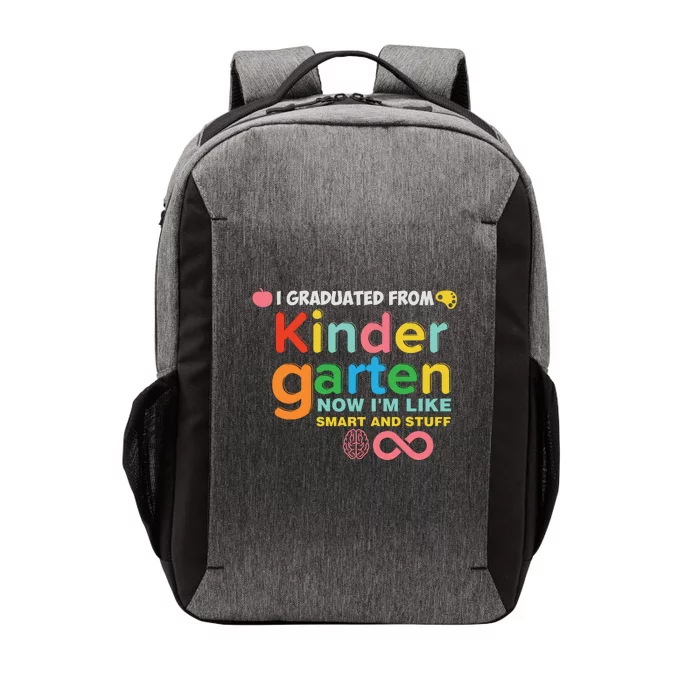 I Graduated From Kindergarten Vector Backpack