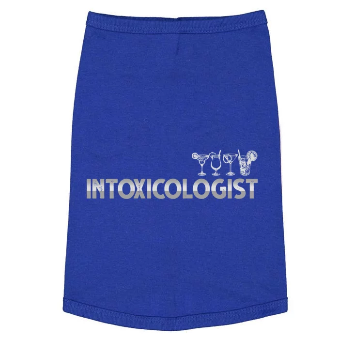 Intoxicologist Gift Funny Bartender Bartending Great Gift Doggie Tank