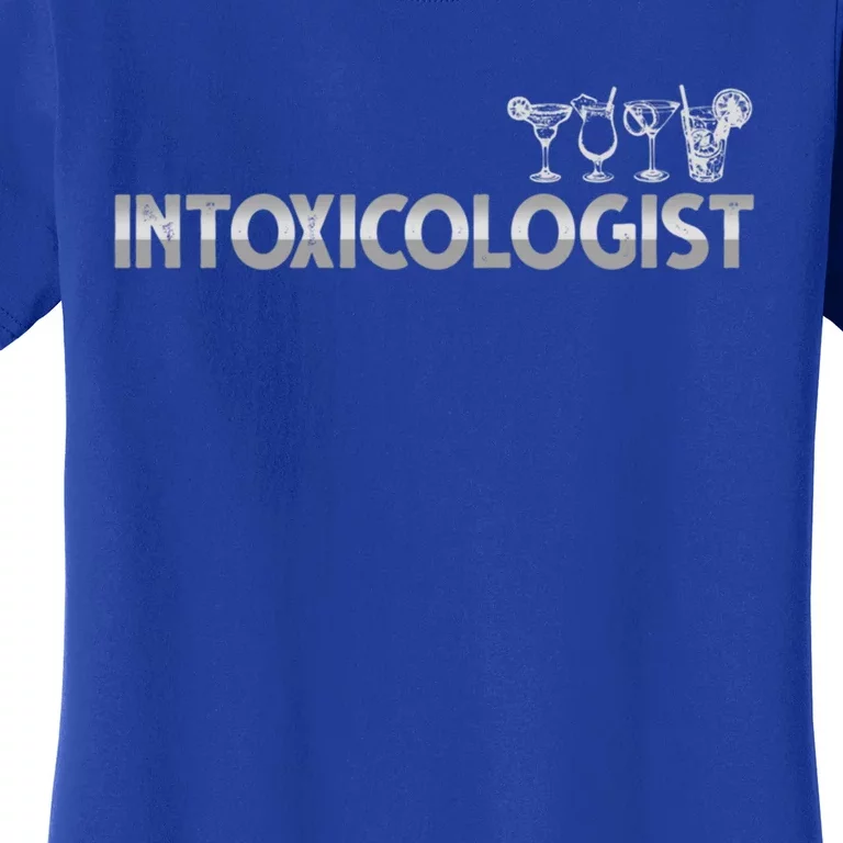 Intoxicologist Gift Funny Bartender Bartending Great Gift Women's T-Shirt