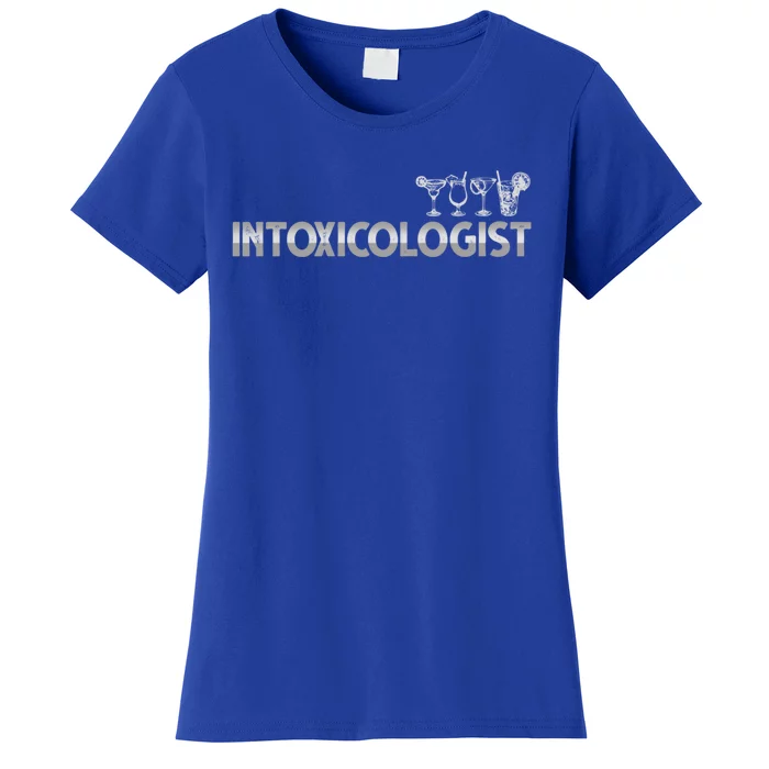 Intoxicologist Gift Funny Bartender Bartending Great Gift Women's T-Shirt