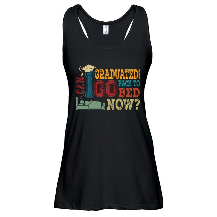 I Graduated Funny Graduation For Him Her High School College Ladies Essential Flowy Tank