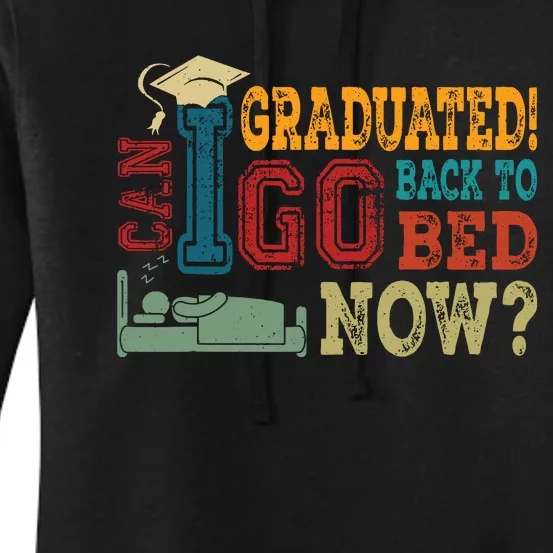 I Graduated Funny Graduation For Him Her High School College Women's Pullover Hoodie