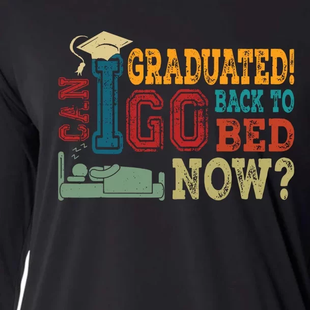 I Graduated Funny Graduation For Him Her High School College Cooling Performance Long Sleeve Crew