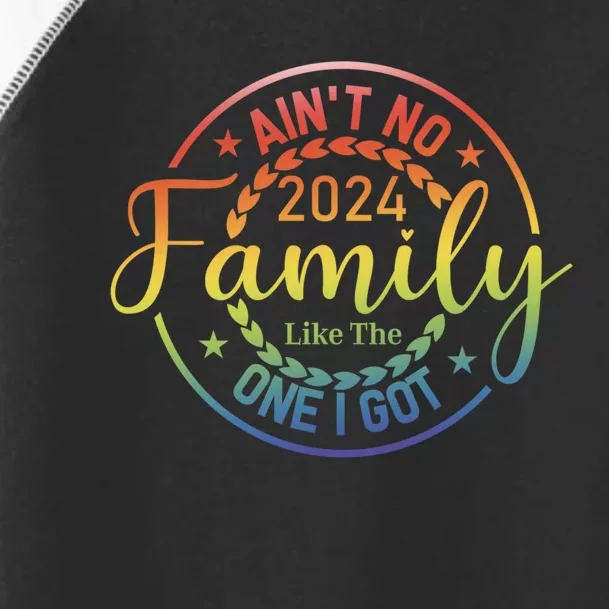 I Got Funny Family Reunion 2024 Funny Toddler Fine Jersey T-Shirt