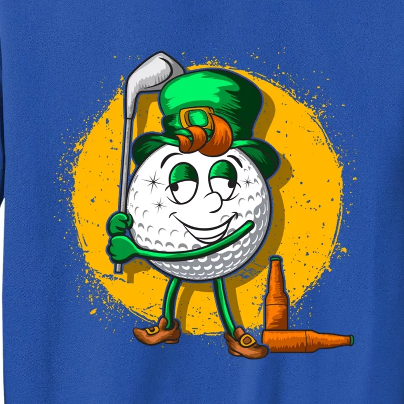 Irish Golf Golfer Beer Ing St Patricks Day Dad Gift Tall Sweatshirt