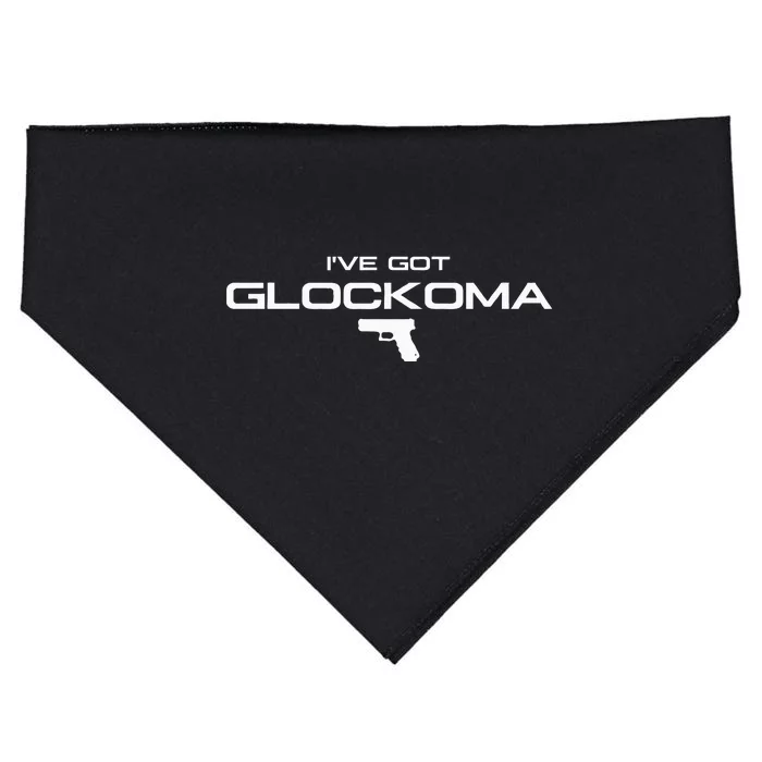 IVe Got Glockoma USA-Made Doggie Bandana